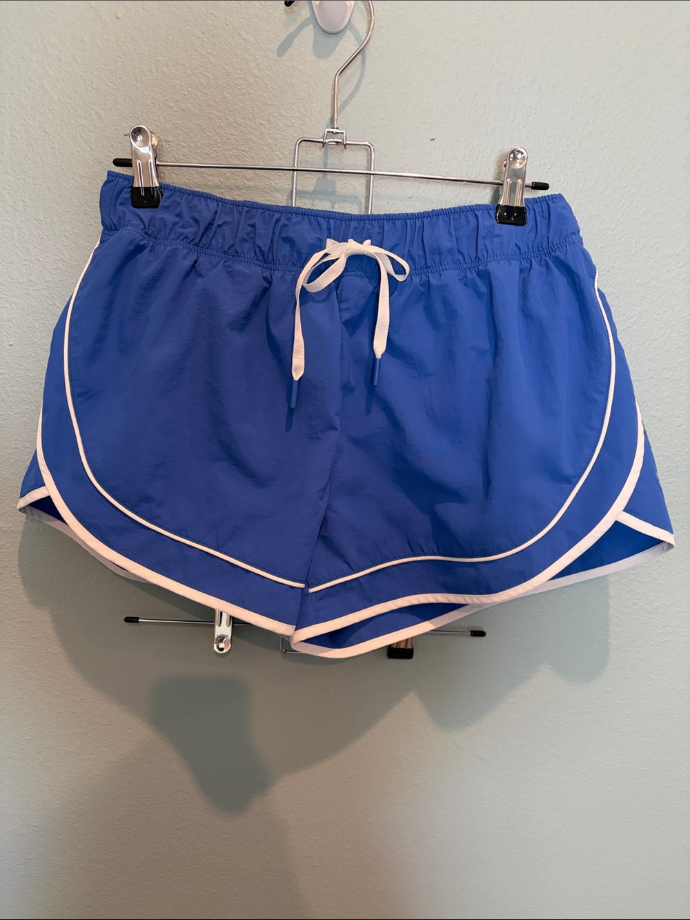 Old Navy Royal Blue Athletic Shorts with White Trim